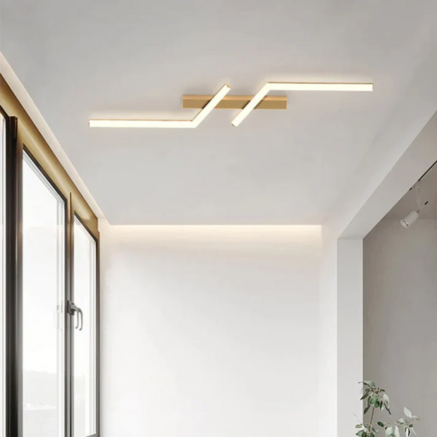 Moderne LED Deckenleuchte Wohnzimmer Schlafzimmer dimmbar warmweiß