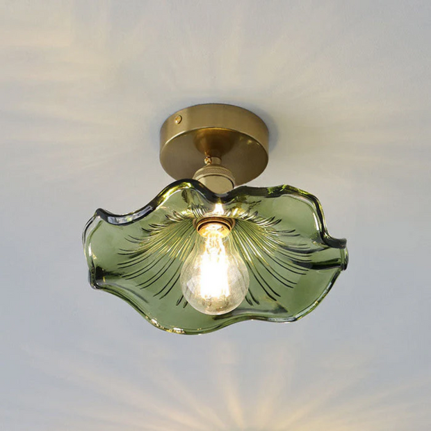 Glasblüte Deckenleuchte Wohnzimmer Schlafzimmer elegant modern Lampe