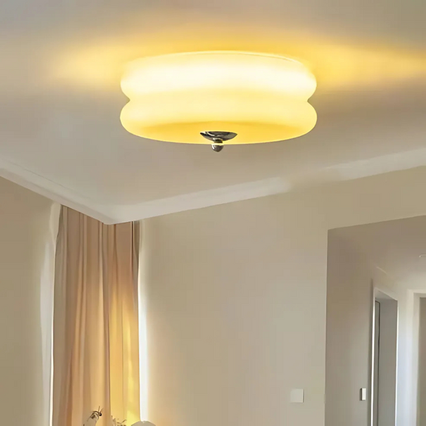 Moderne LED Deckenleuchte für Wohnzimmer und Küche KlarGlow