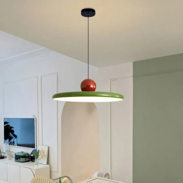Glas Hängelampe Esszimmer Design Bauhaus Stil für Wohnzimmer Küche Schlafzimmer