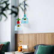 Skandinavische Pendelleuchte bunt für Esszimmer und Wohnzimmer modern