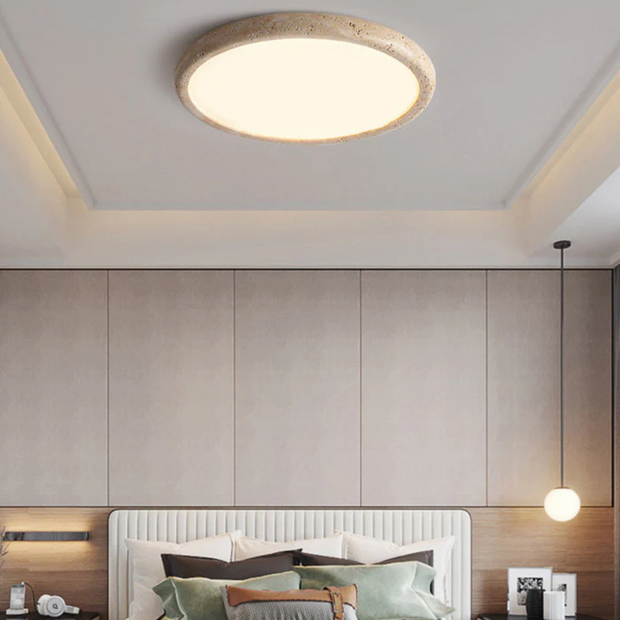 Naturstein Deckenlampe LED Wohnzimmer Schlafzimmer Modern