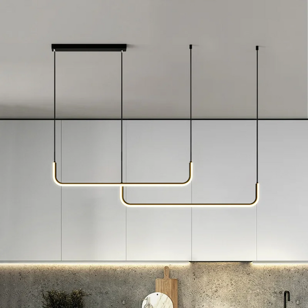 Moderne Esstischlampe dimmbar Design Hängelampe für Esszimmer