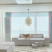 Muschel Hängelampe für Esstisch Wohnzimmer Vintage Look