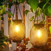 Sonnige Gartenlaterne - Solarfunktion automatisches Sensorsystem wetterfest Außenlampen