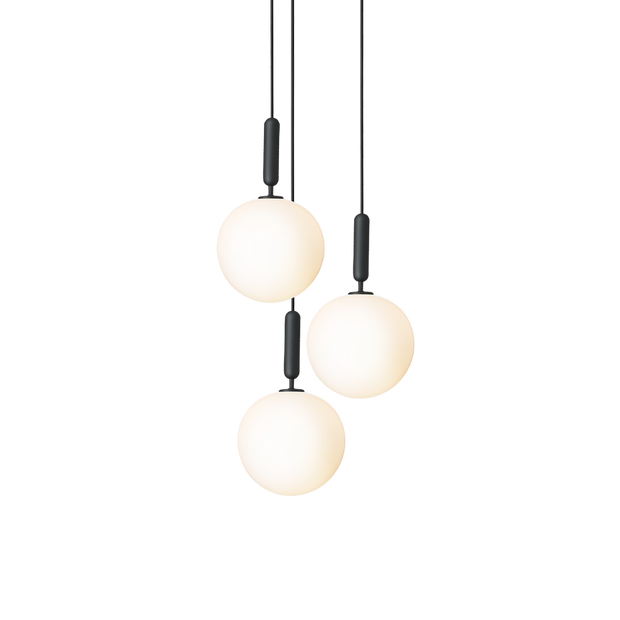 Glas Pendelleuchte modern klar Glaslampe für Esszimmer Küche Flur