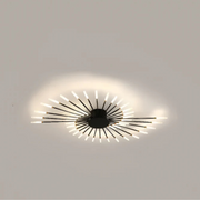 Moderne LED Deckenleuchte Wohnzimmer energiesparend 15m2 LuxHalo