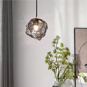 Design Pendelleuchte Glas Dimmbar für Esstisch Wohnzimmer Schlafzimmer