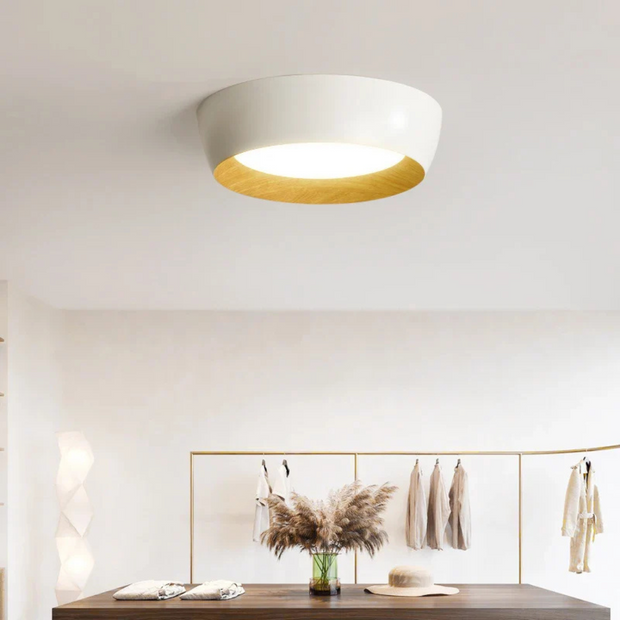 Skandinavische LED Deckenleuchte NordLuma für Wohnzimmer Schlafzimmer Flur