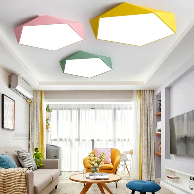 Moderne LED Deckenlampe dimmbar für Schlafzimmer Kinderzimmer Wohnzimmer