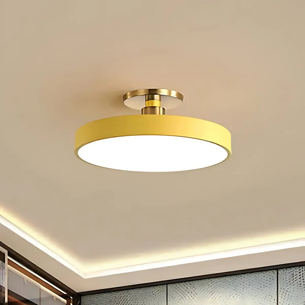 Skandinavische LED Deckenlampe dimmbar für Wohnzimmer Schlafzimmer Küche