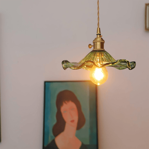 Floral LED Pendelleuchte  einstellbare Aufhängung Deckenlampen