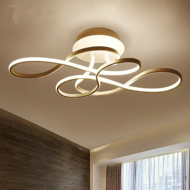 LumenLuxe moderne LED Deckenleuchte für Wohnzimmer und Schlafzimmer kaufen