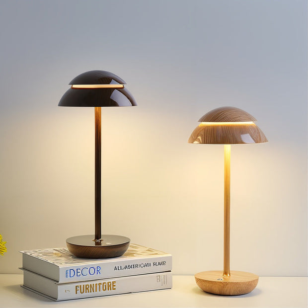 Elegante dimmbare LED Tischlampe kabellos aus Aluminium für stilvolles Zuhause