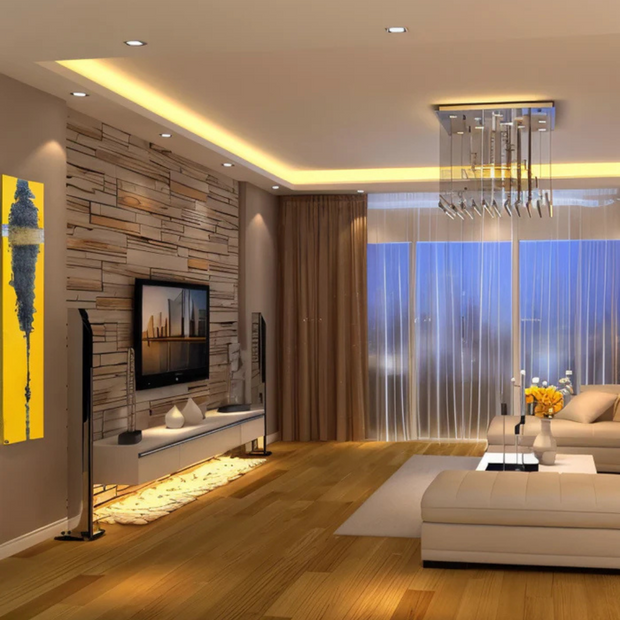 LumoSens LED Lichtleiste mit Bewegungsmelder kabellos für Treppen Bett Kleiderschrank