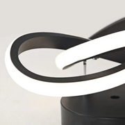 LumoRing LED Deckenleuchte modern energiesparend für Wohnzimmer Schlafzimmer Flur