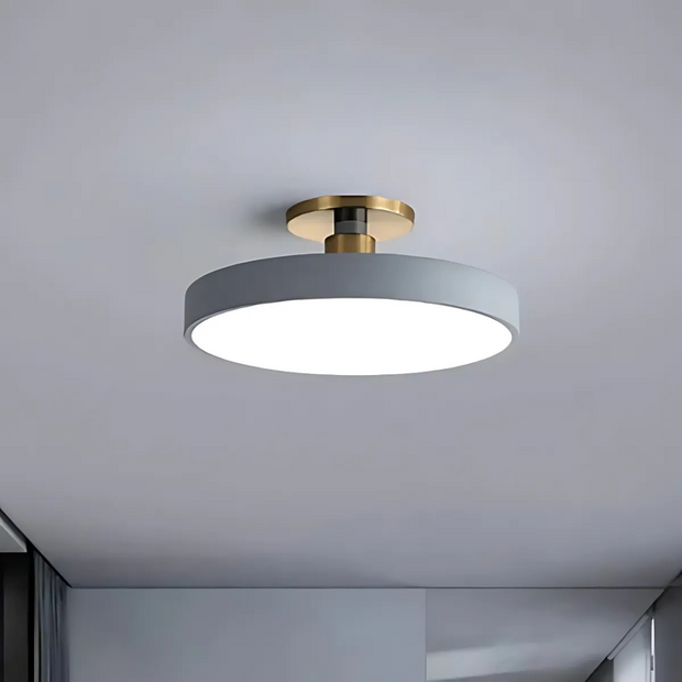 Skandinavische LED Deckenlampe dimmbar für Wohnzimmer Schlafzimmer Küche