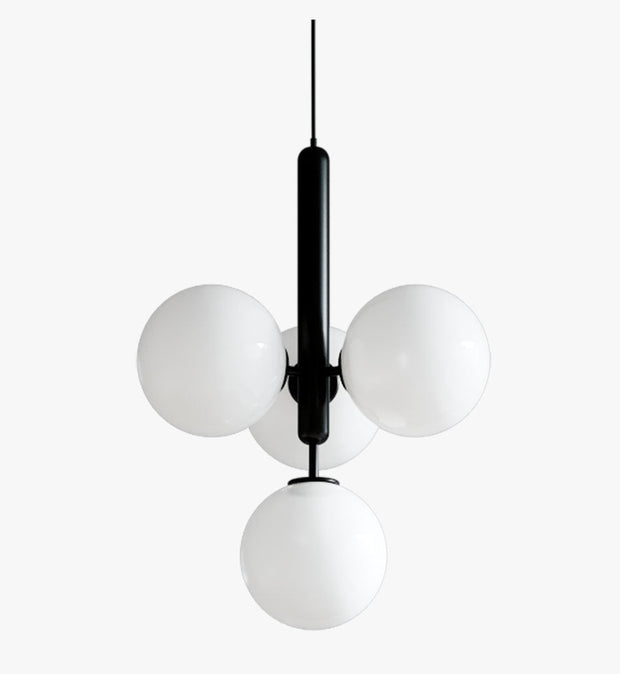 Glas Pendelleuchte modern klar Glaslampe für Esszimmer Küche Flur