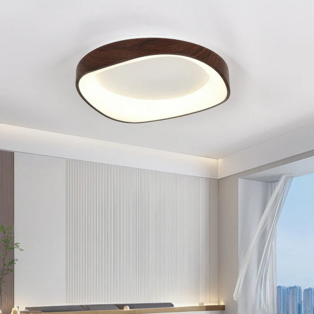 LED Deckenleuchte aus Holz skandinavisches Design Wohnzimmer Schlafzimmer