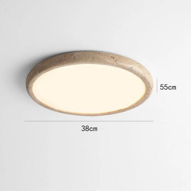 Naturstein Deckenlampe LED Wohnzimmer Schlafzimmer Modern