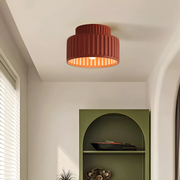 LumoWelle Deckenleuchte modern weiß für Wohnzimmer und Flur