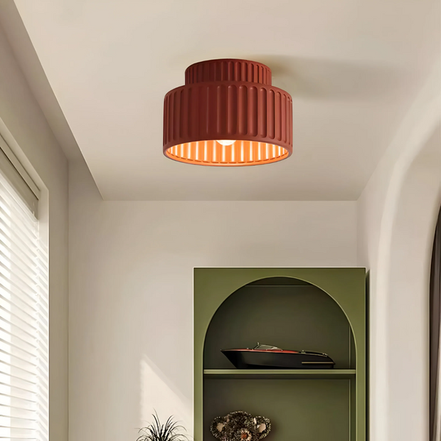 LumoWelle Deckenleuchte modern weiß für Wohnzimmer und Flur