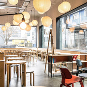ZenLicht Hängeleuchte | Warmes Licht 2200-3500K | Eisen & Reispapier | E27