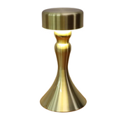 LumaGold Touch kabellose LED Tischlampe mit Ladefunktion in Gold