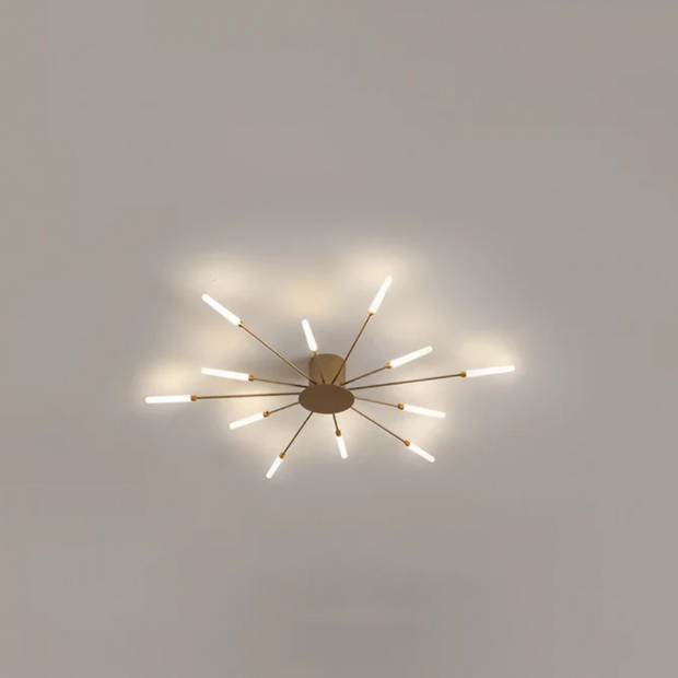 Moderne LED Deckenleuchte Wohnzimmer energiesparend 15m2 LuxHalo