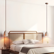 Travertin Pendelleuchte Retro Design aus Naturstein für Esszimmer Wohnzimmer Küche