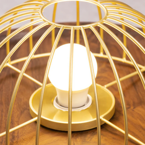 Skandinavische Pendelleuchte Holz Metall Esszimmer Wohnzimmer Modern