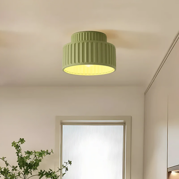 LumoWelle Deckenleuchte modern weiß für Wohnzimmer und Flur