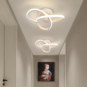 LumoRing LED Deckenleuchte modern energiesparend für Wohnzimmer Schlafzimmer Flur