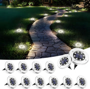 Solar Gartenleuchten wetterfest – LED Außenbeleuchtung Solarglanz im 2er-Set | Marthova