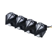 Wandleuchte außen LED wasserdicht modern IP65 Gartenlampe energieeffizient