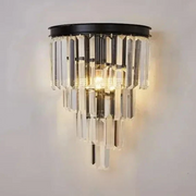 Kristall Wandlampe LED innen warmweiß modern gold Design