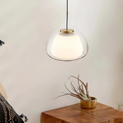 Moderne Milchglas Hängelampe für Wohnzimmer und Esstisch kaufen