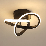 LumoRing LED Deckenleuchte modern energiesparend für Wohnzimmer Schlafzimmer Flur