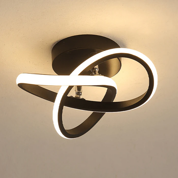 LumoRing LED Deckenleuchte modern energiesparend für Wohnzimmer Schlafzimmer Flur