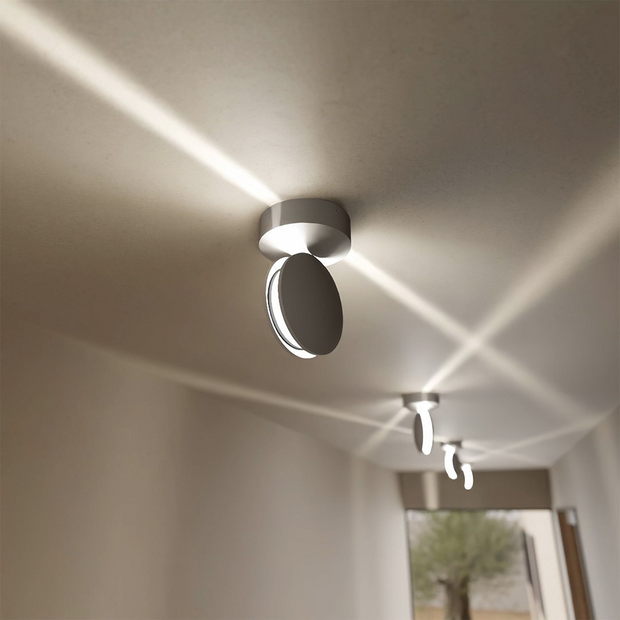 LichtOrbit 360 LED Lampe außen innen drehbar modern IP65 wetterfest