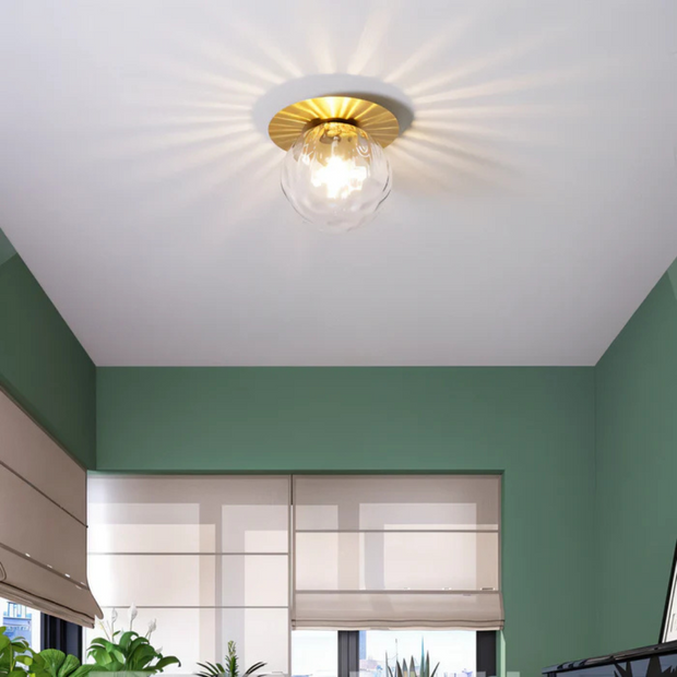 KristallLeucht Duo LED Deckenleuchte und Wandleuchte für Wohnzimmer Küche Flur