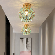 BlütenGlanz Deckenleuchte Glas Blume LED Deckenlampe Wohnzimmer Schlafzimmer Modern
