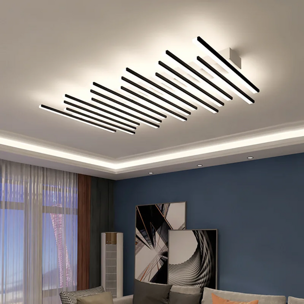 NordLuma LED Deckenleuchte skandinavisches Design für Wohnzimmer und Schlafzimmer