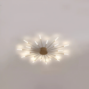 Moderne LED Deckenleuchte Wohnzimmer energiesparend 15m2 LuxHalo