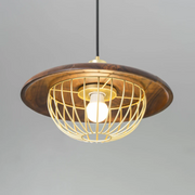Skandinavische Pendelleuchte Holz Metall Esszimmer Wohnzimmer Modern