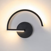 Lichtbogen LED Wandleuchte modern minimalistisch energiesparend für Wohnzimmer Schlafzimmer Flur
