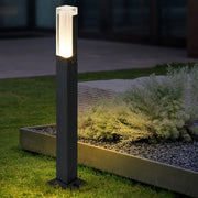 Tierfreundliche Solar Gartenlampe warmweiß wetterfest mit Dämmerungssensor für Außenbereich