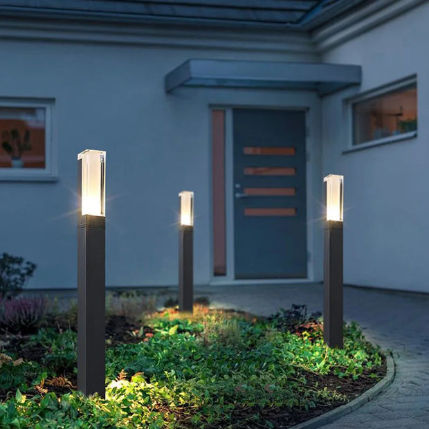 Tierfreundliche Solar Gartenlampe warmweiß wetterfest mit Dämmerungssensor für Außenbereich