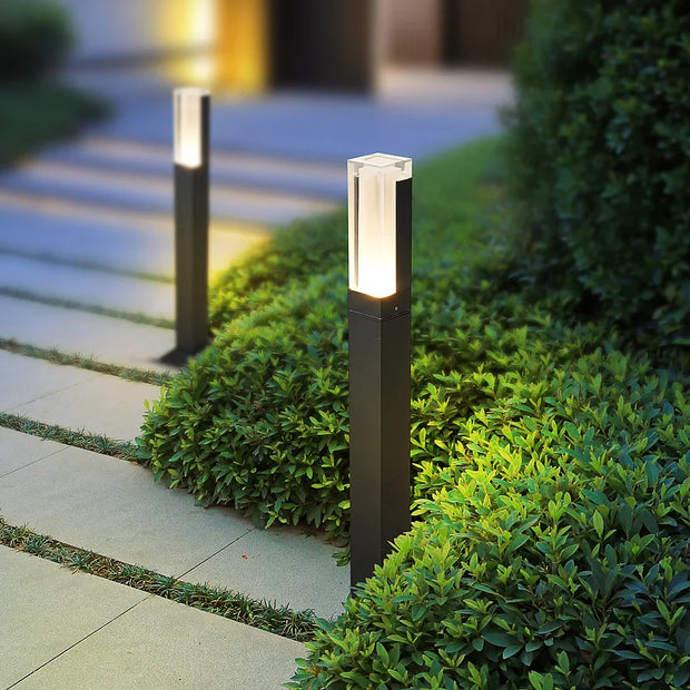 Tierfreundliche Solar Gartenlampe warmweiß wetterfest mit Dämmerungssensor für Außenbereich