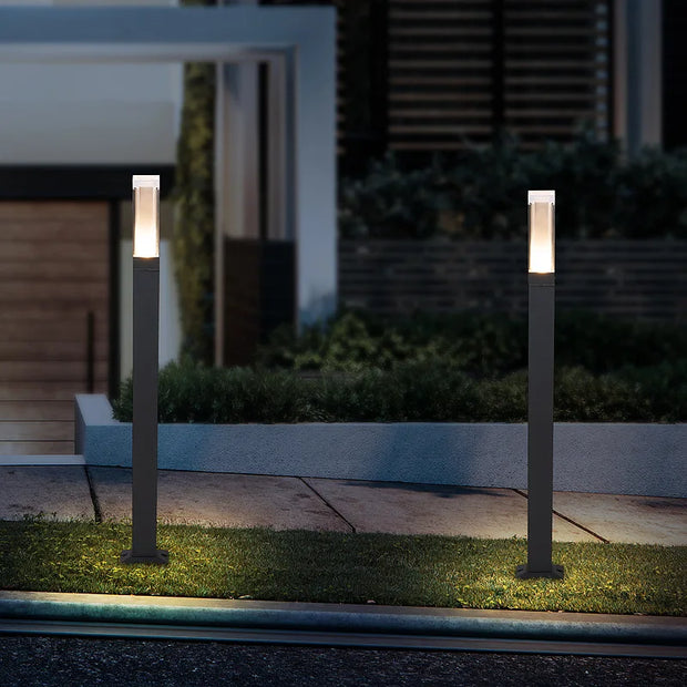 Tierfreundliche Solar Gartenlampe warmweiß wetterfest mit Dämmerungssensor für Außenbereich